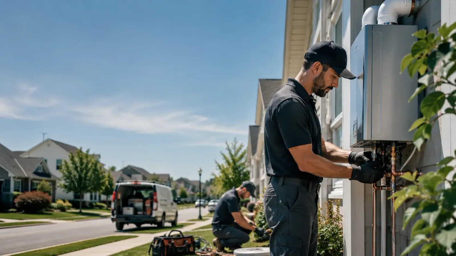 Tankless Water Heater Installation in Bremond, TX